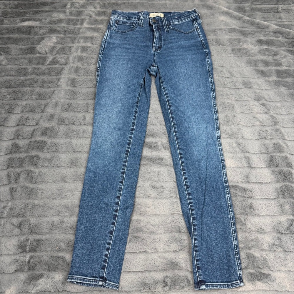 Madewell 10 Roadtripper High Rise Skinny Jeans Blue 25 CKP489837768